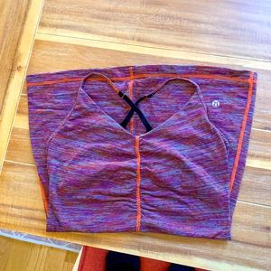 Lululemon multi-way ruched top